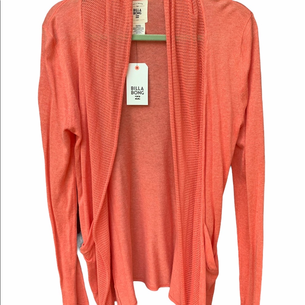 Billabong Women’s Coral Cardigan Size L NWT